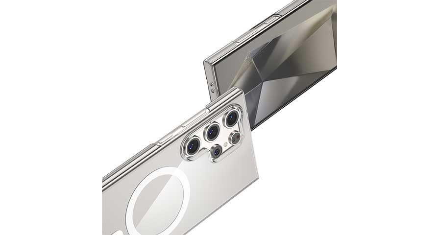 Green Lion Magsafe Delgado Case for S24 Ultra - Clear 1 Green Lion Magsafe Delgado Case for S24 Ultra - Clear
