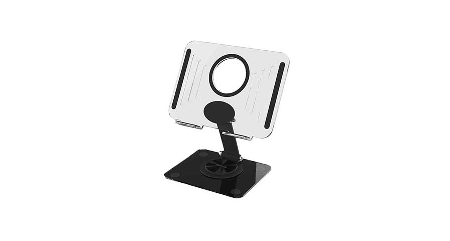 Green Lion 360 Rotatable Laptop Stand - Black 1 Green Lion 360 Rotatable Laptop Stand - Black