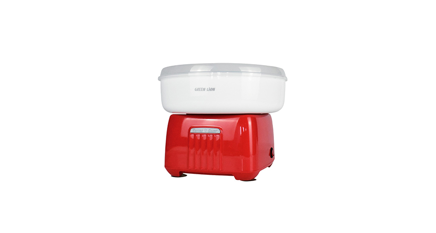 Green Lion Cotton Candy Maker 500W - White Red 1 Green Lion Cotton Candy Maker 500W - White Red