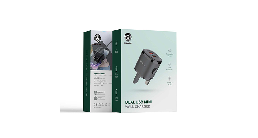 Green Lion 2USB 2.4A One port Black/Orange 1 Green Lion 2USB 2.4A One port Black/Orange