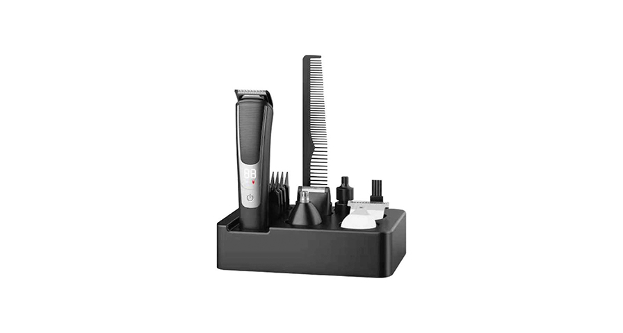 Green Lion 5 in 1 Grooming Set 600mAh - Black 1 Green Lion 5 in 1 Grooming Set 600mAh - Black