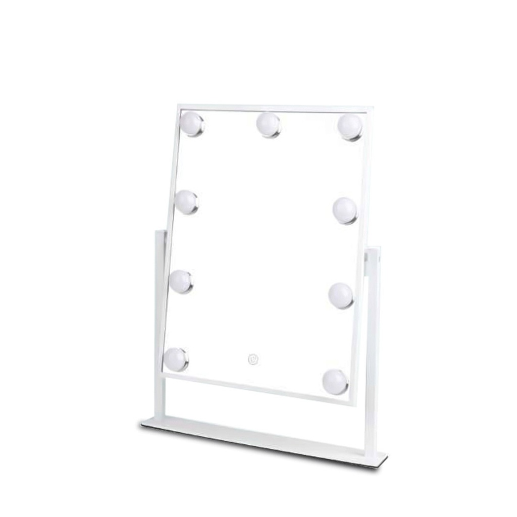 Green Lion Brightening 9 Led Makeup Mirror - White 1 Green Lion Brightening 9 Led Makeup Mirror - White