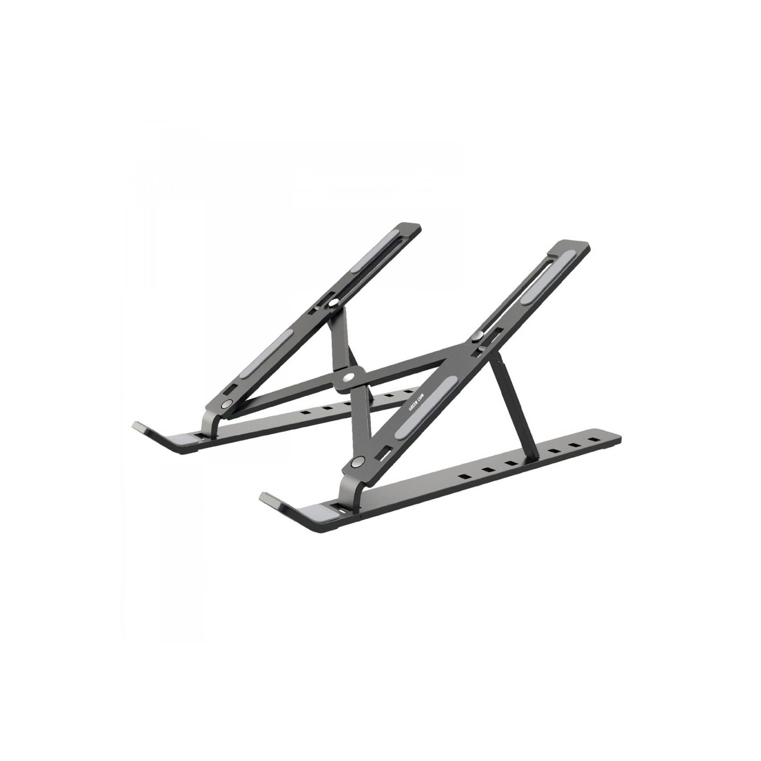 Green Lion X-Foldable Laptop Stand - Gray 1 Green Lion X-Foldable Laptop Stand - Gray