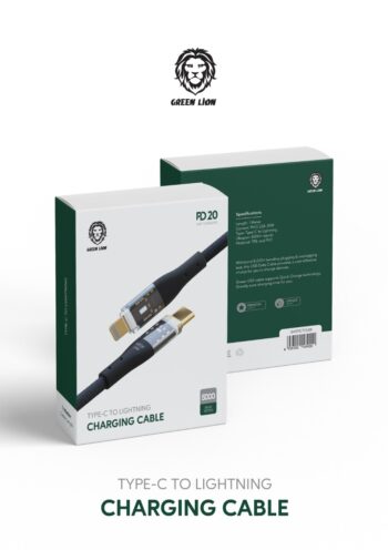 Green Lion Type-C To Lightning Charging Cable 1 Green Lion Type-C To Lightning Charging Cable