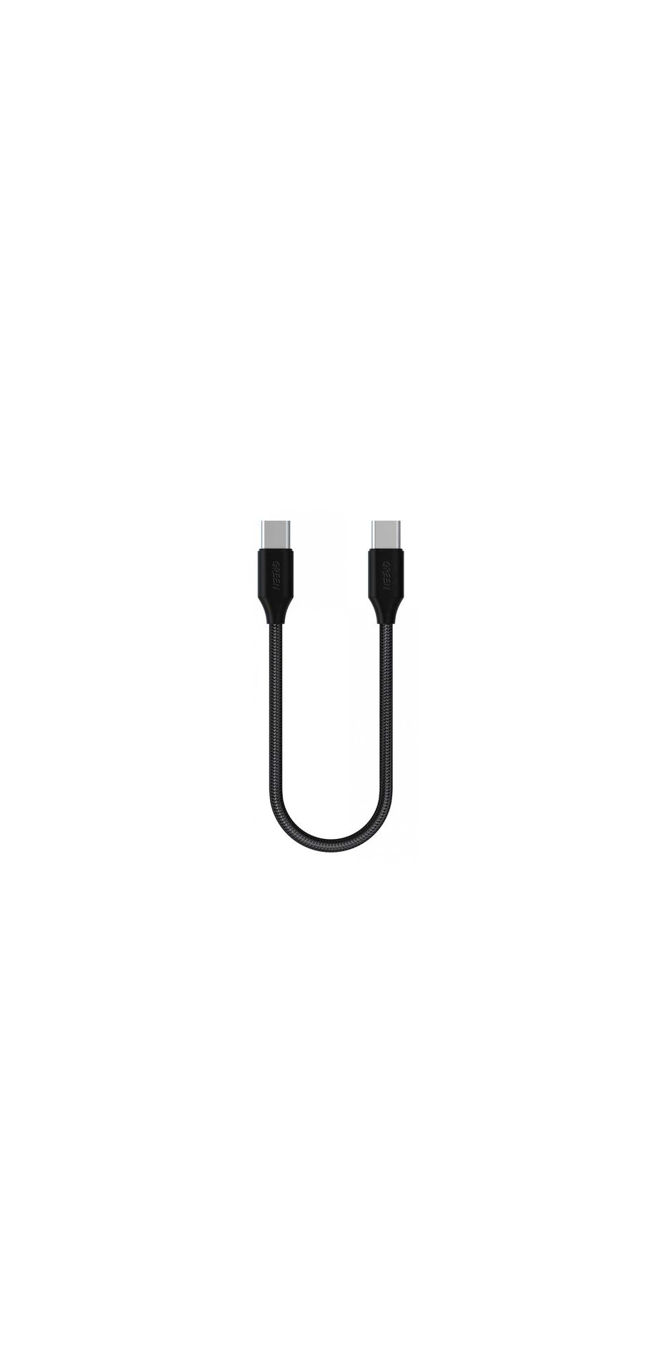 Green Lion Braided Type-C to Type-C Cable 30cm 60W 1 Green Lion Braided Type-C to Type-C Cable 30cm 60W