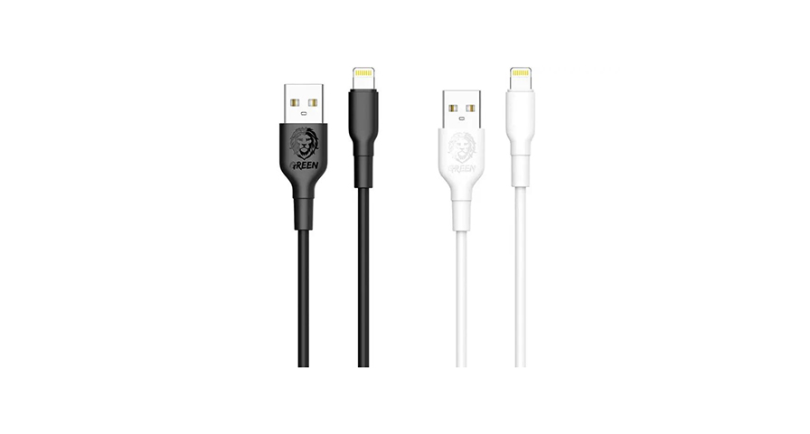 Green Lion PVC Lightning Cable 1.2m 2A 1 Green Lion PVC Lightning Cable 1.2m 2A