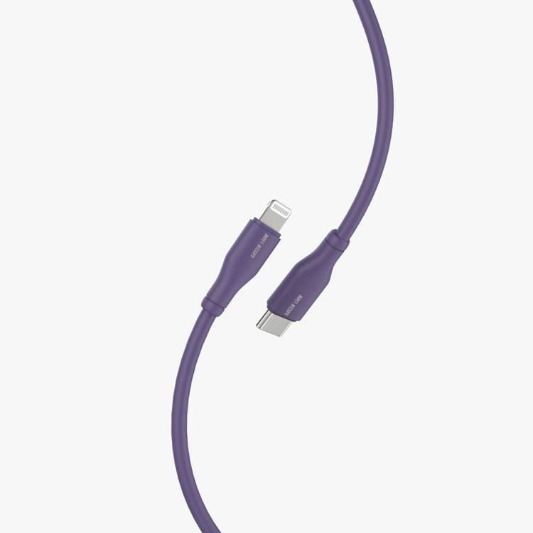 Green Lion Casablanca Braided Type-C to Lightning Cable 1.2M 1 Green Lion Casablanca Braided Type-C to Lightning Cable 1.2M