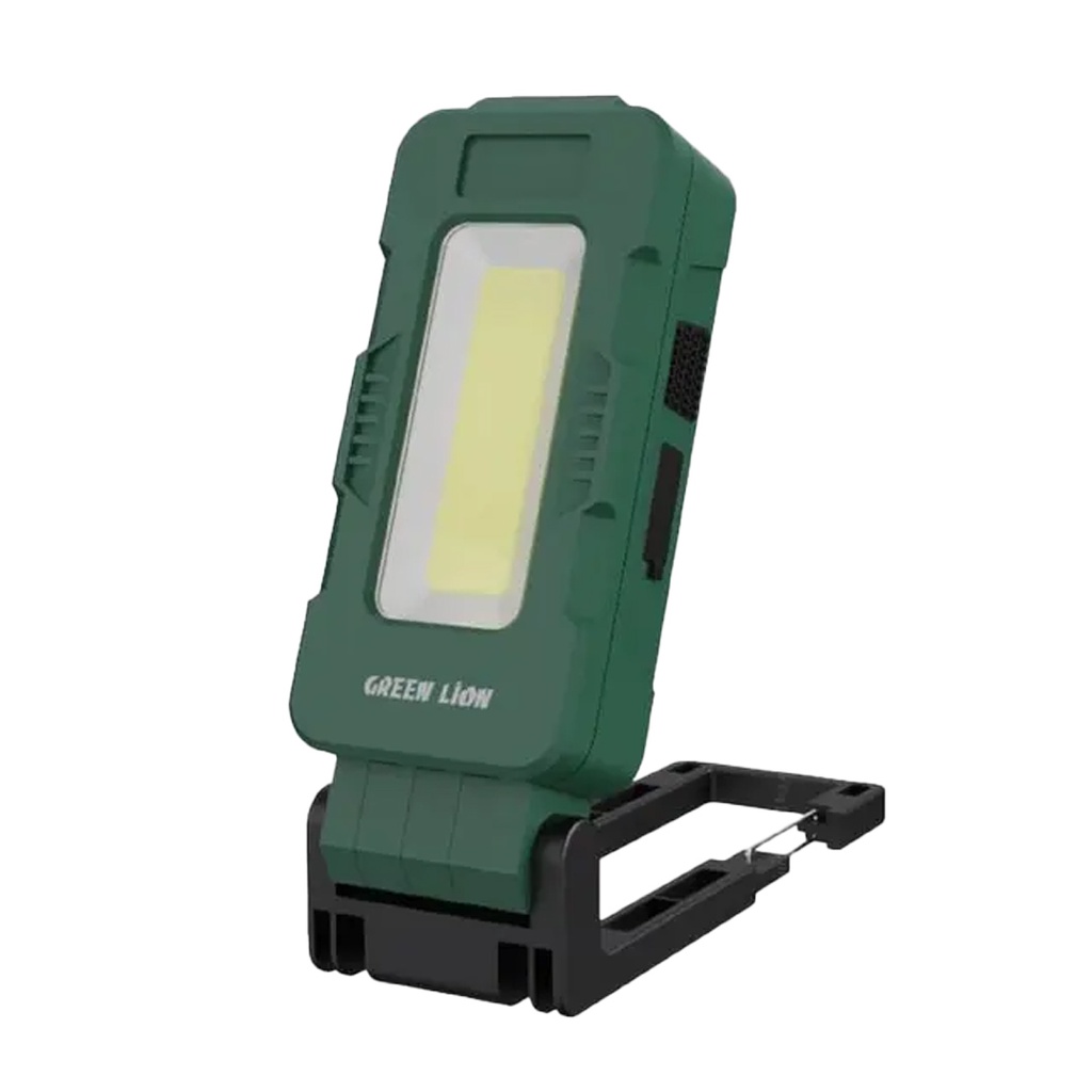 Green Lion 2 in 1 Camping Light 3000mAh 500lm - Black/White/Green 1 Green Lion 2 in 1 Camping Light 3000mAh 500lm - Black/White/Green