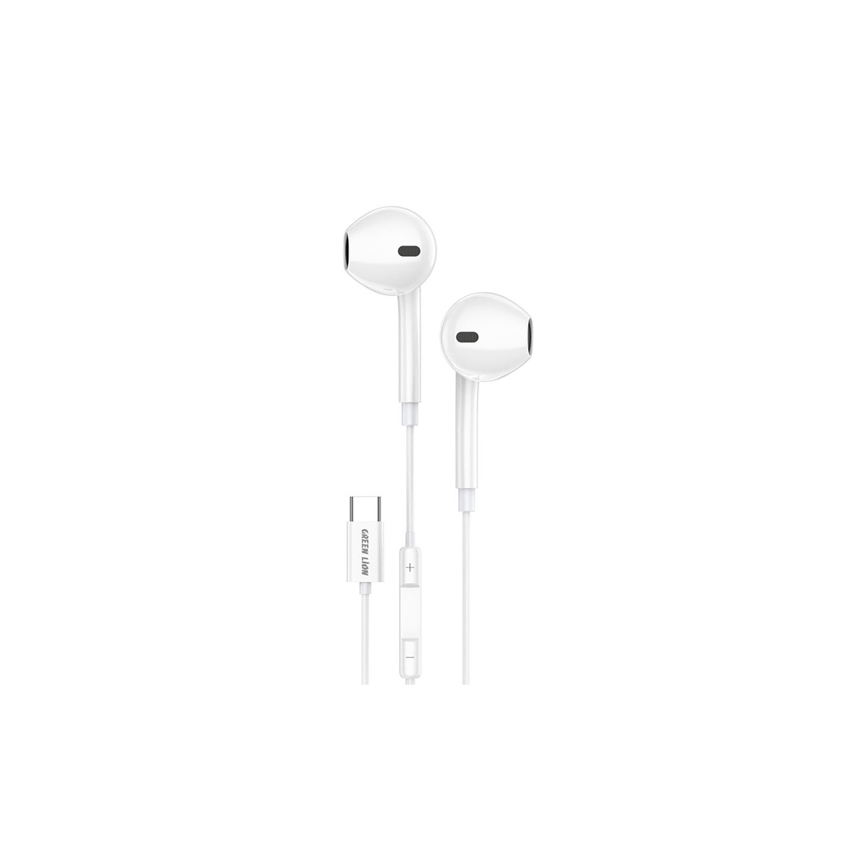 Green Lion Mono Earphones with Lightning Connector 1 Green Lion Mono Earphones with Lightning Connector