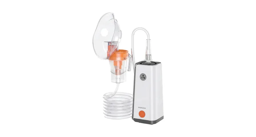 Porodo LiveOn Compressor Nebulizer with 8mL Medicine Cup – White 1 Porodo LiveOn Compressor Nebulizer with 8mL Medicine Cup – White
