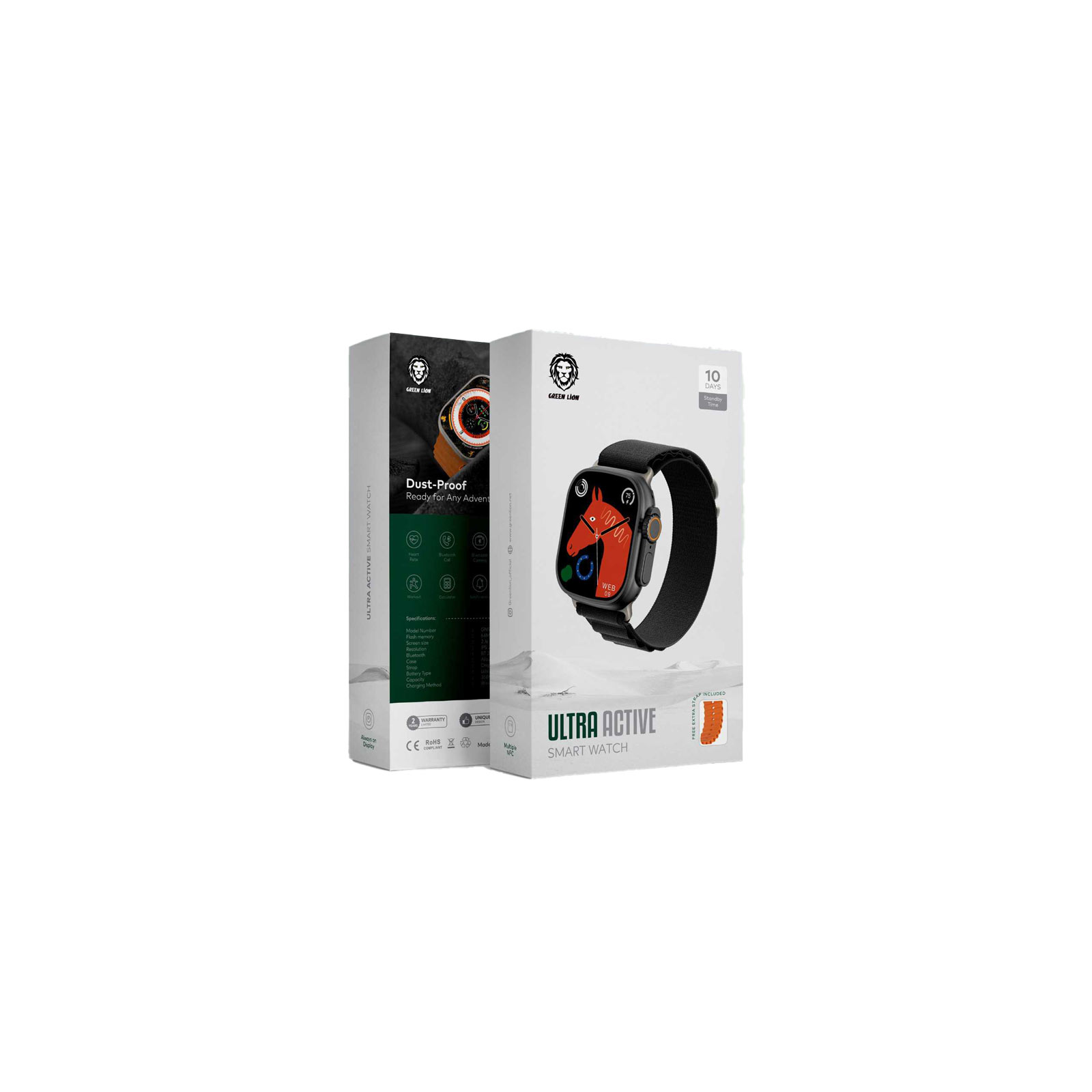 Green Lion Ultra Active Smart Watch 49MM 1 Green Lion Ultra Active Smart Watch 49MM